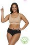 10-Pack High Waist 100% Cotton Bato Panties - Heart Patterned Comfortable Fit Underwear - 3