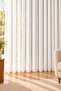 Bamboo Non-Shrink Ecru Tulle Curtain I Heavy Weight I 1/3 Sik Pile I Non-Crinkle I No Ironing Needed I Suitable for Any Room