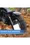 Motorcycle Rear Fender Short Protection Mud Guard Cover Light Black Mudguard Moto Custom For Harley - 4