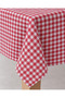 Wrinkle-Free Multi-Purpose Tablecloth & Picnic Mat Gingham Pattern Tablecloth - 6