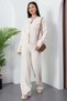 Double Zipper Pants Cardigan Knitwear Set L66004 - 3