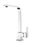 Trento Fountain Water Splash Square Kitchen Sink Faucet