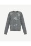 Regular Crew Neck Long Sleeve Sweater - 7