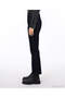 Denim Wide Regular Waist Pants - 4