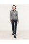 Regular Crew Neck Long Sleeve Sweater - 2