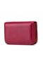 Genuine Leather Red Women's Wallet 20 Transparent Card Holder - 5