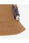 Colorful Flower Detailed Cloche Hat - 2