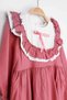 Dried Rose Vintage Girl's Dress - Silvia - 4