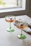 Botanical 2-Piece Cup Ice Cream Bowl Set Green 210 cc - 5