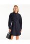 Belt Detailed Long Sleeve Judge Collar Short Shirt Dress