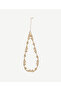 Flat Beaded Chain Necklace
