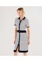 Shirt Collar Knitwear Dress - 4