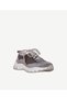 Thick Sole Parachute Fabric Decorated Suede Sports Shoes - 2