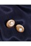 Pearl Detailed Gold Earrings - 3