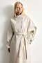 Relax Fit Water Repellent Twill Belted Trench Coat H3951Ax26Wn - 2