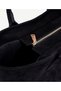 Suede Leather Handbag - 3