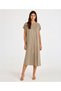 Crew Neck Raglan Sleeve Dress
