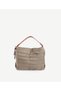 Quilted Fabric Shoulder Bag - 2