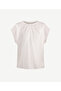 Regular Crew Neck Short Sleeve Blouse - 4