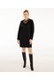 Crew Neck Above Knee Knitwear Dress