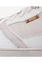 Leather-Suede Detailed Sneaker - 6