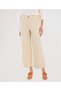 High Waist Wide Leg Trousers with Belt Detail - 2