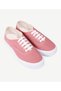 Solid Color Fabric Sneaker - 5