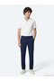 Indigo Woven Jogging Fit Casual Trousers