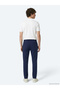Indigo Woven Jogging Fit Casual Trousers - 5