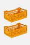 261710 Minibox Mustard Foldable Case 2-Pack - 3