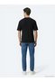 Black Plain 100% Cotton T-Shirt - 5
