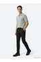 Black Woven Jogging Fit Casual Cotton Blended Pants - 3