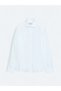 White Regular Fit Long Woven Classic 100% Cotton Shirt - 6