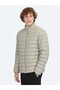 Mink Regular Fit Stand Collar Casual Woven Coat - 4