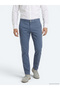 Light Blue Woven Jogging Fit Casual Cotton Blend Trousers - 3