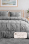 Bianca Single Comfort Set Anthracite - 2