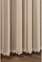 Herringbone Knitted Tulle, Tight Pleated Wrinkle-Free Tulle, New Season-Beige - 3