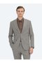 Light Brown Micro Modern Fit Suit - 2