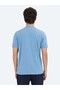 Blue Plain Crew Neck 100% Cotton T-Shirt - 5