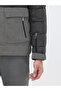 Khaki Regular Fit Hooded Woven Coat - 5