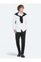 White Regular Fit Long Sports Cotton Blend Shirt - 3