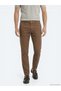 Brown Woven Jogging Fit Casual Cotton Blended Trousers - 2