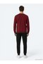 Burgundy Plain Sweatshirt - 5