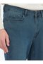 Petrol Slim Fit Denim Cotton Blended Trousers - 4