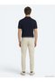 Navy Blue Plain 100% Cotton T-Shirt - 5