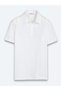 White Plain Cotton Blended T-Shirt - 6