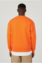 Oversize Orange Sweatshirt - Unisex - 2