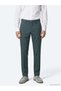 Khaki Straight Woven Regular Fit Casual Trousers - 2