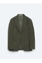 Khaki Corded Modern Fit 100% Cotton Jacket - 6