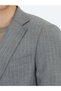 Anthracite Striped Modern Fit Suit - 4